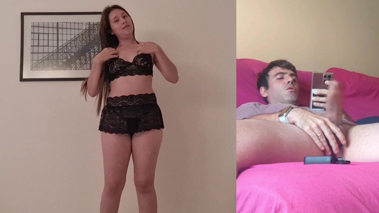 Latinascachondas: 成熟した男性が自慰をするのを見るのが大好きです。
