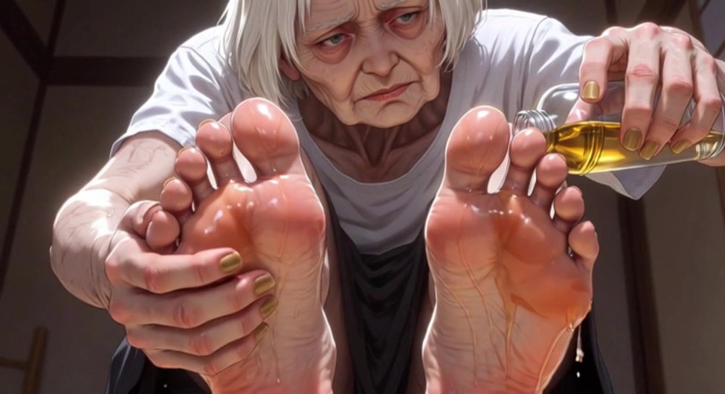 YOUR BEST FANTASY: 87 Year Old Granny Sensual Foot Oil Massage - Gorgeous Feet &amp;...
