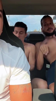 Bareback Sex, Uber Ride, Driving and Fucking