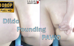 largebootylexi: Thicc PAWG Destroys Dildo - Watch My Jiggly Ass Bounce & Moan!