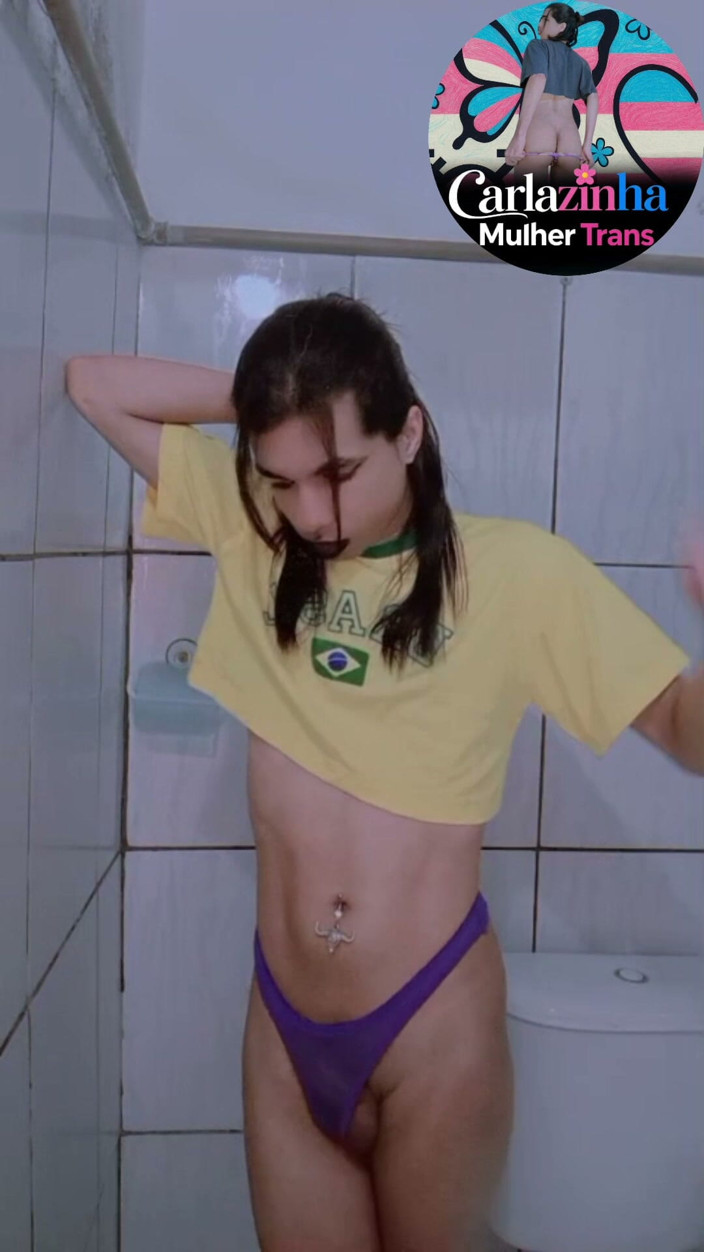 Srta. Carla: Carla Whore in a T-shirt From Brazil and the Hard...