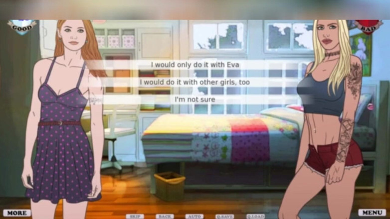 3DXXXTEEN2 Cartoon: Ik zou het ook met andere meisjes doen. 3D porno tekenfilmseks