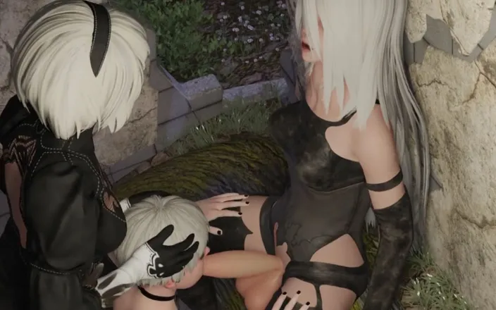 Futitapko: Petershentai Intense Sexual Threesome Sissy Slut Doggy Style Fucked by...
