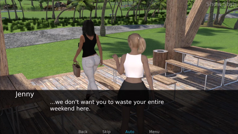 Johannes Gaming: Project hot wife - playing with jenny's boobs outdoor