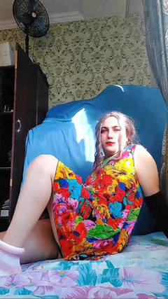 Kitty_Cross: Hetero Sissy Crossdresser velký zadek bílý velký zadek prostě chce...