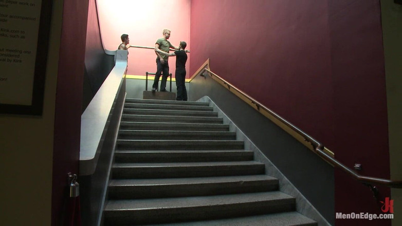 Men on Edge: Porn Superstar Christopher Daniels - Bound, Touched, and Edged