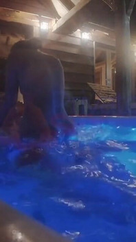 Anal Fuck and Orgasm in the Jacuzzi