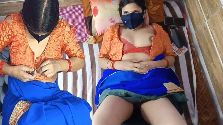 Pyaripooja22: 如果漂亮继妹的丈夫不能操，那就偷偷用肉汤解渴她的阴户