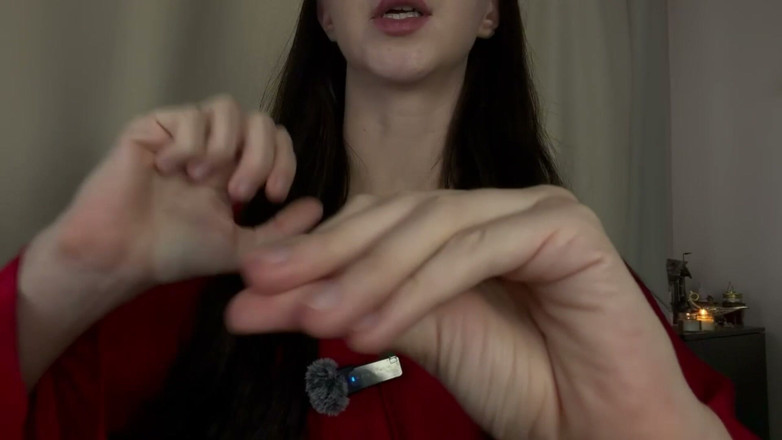 Skinny_lady69: Asmr Pergerakan Tangan Perlahan, Memetik Tekanan Anda &amp; Kebimbangan