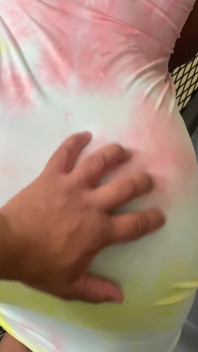 Teacher Touching on Student