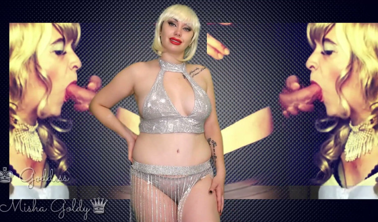 Goddess Misha Goldy: Du kommer att vara i rampljuset på gruppknullfesten!