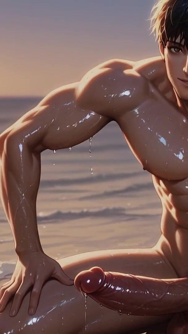 Ai Beach Cocks [short Video] (Erotic Man)