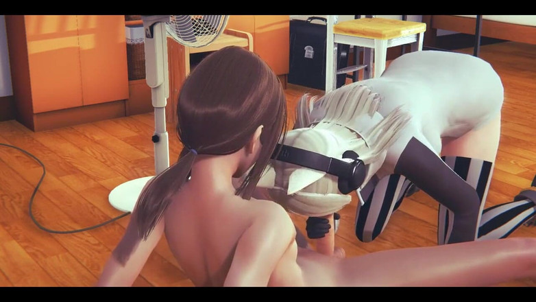 HentaiTubes: Hentai 3D necenzurováno - Omura honění a kouření - japonská asijská manga anime...