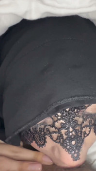 Hotel Maid Woke Me up & Gave Sloppy Under Blanket Blowjob