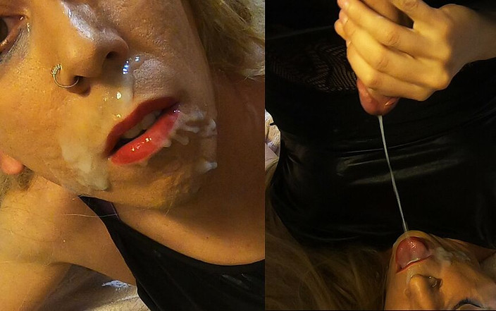 Ane Get Horny: Obrovský self výstřik na obličej. To bylo velké!