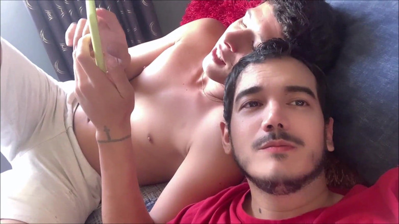 Romeoblowjob: Meu amante recebe um boquete quando sua esposa sai de...
