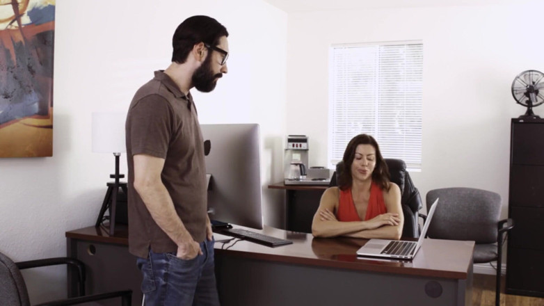 Wicked Pictures: Wicked - Shy Coder finally fucks MILF business partner