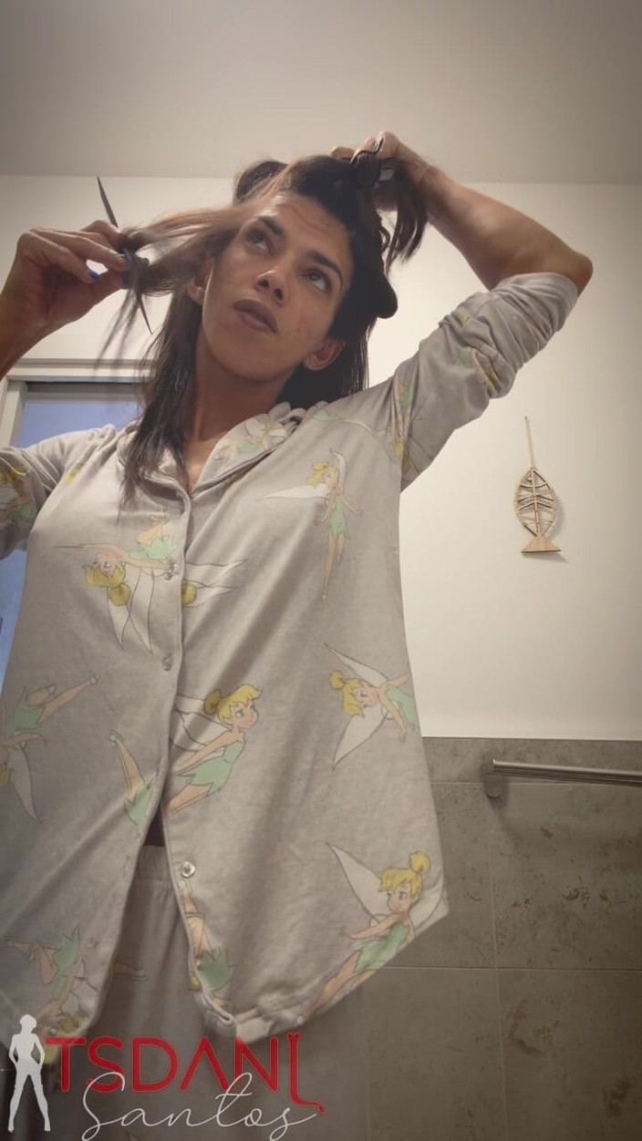 Tsdanisantos1: Je coiffe mes cheveux devenant plus beaux