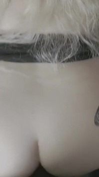 POV Quickie BBC Interracial BBW Bent Over Cum on Qos Tattoo