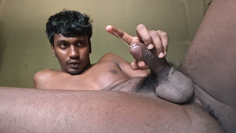 Charmer1999: Zabawa z My Balls i Black Dick (orgazm z prezerwatywą)