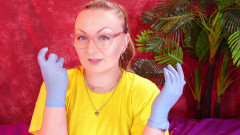 Arya Grander: Asmr Video s lékařskými nitrilovými rukavicemi (Arya Grander)