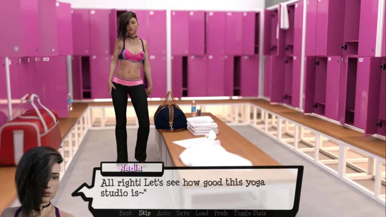 Dirty GamesXxX: Pandora's box: Interracial lesbian scene and sexy yoga - Ep 6