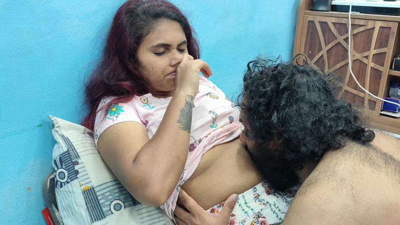 Vaigavarun45: Boobs Kiss with Navel Lick