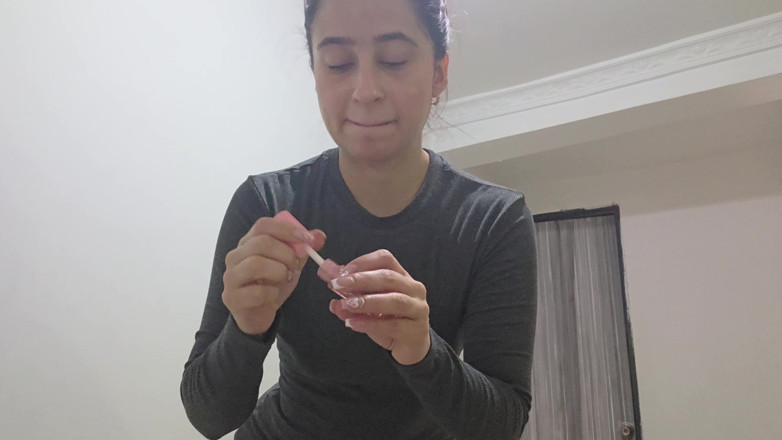alexia twerk videos: Sesi bugar &amp; gaya gaun angkuh haul grey di rumah