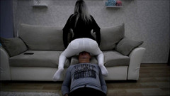 Goddess Lina: Goddess Lina jeans face sitting vol 7