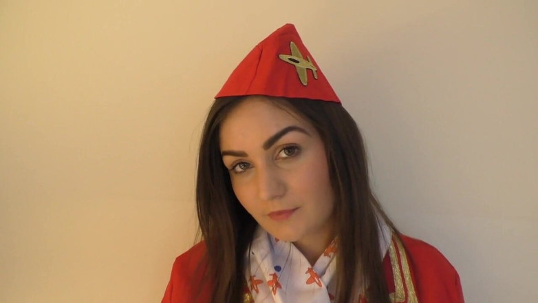 FakeflightAgent: 热辣的欧洲空中女主人大黑鸡巴内射