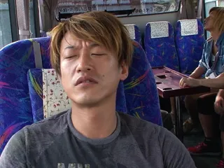Uncensored JAV Bus Gangbang Sex for Skinny Teen with Multiple Creampies and Facials in Japan