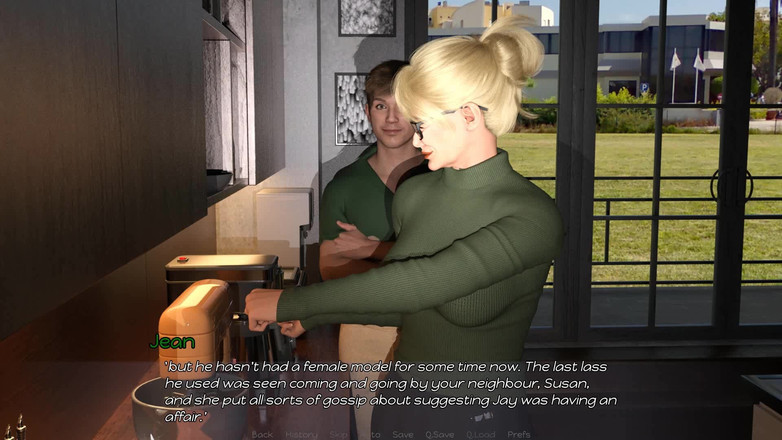 Dirty GamesXxX: Tiga Panel: Creampies untuk Isteri Panas - Episod 1