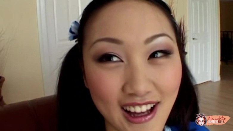 Naughty Japanese Girls: Asian Girl Masturbates While Expecting to Get Hardcore Anal in...