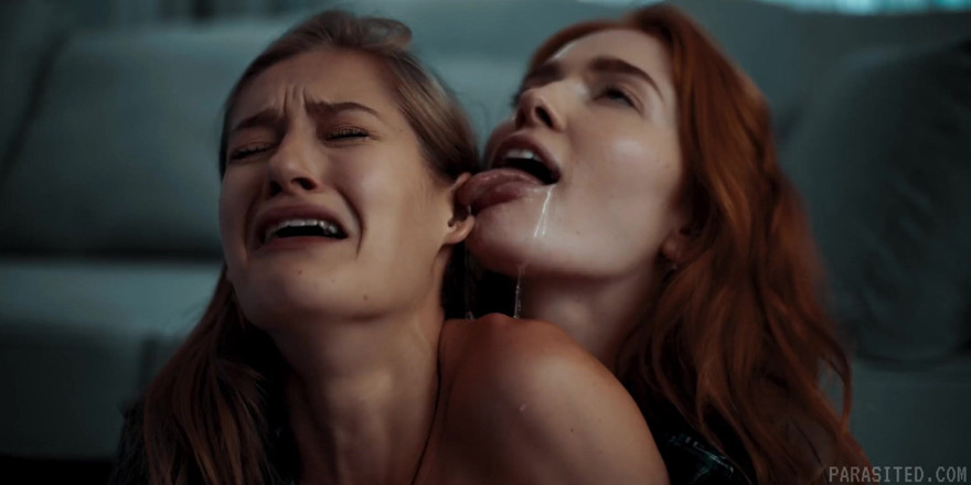 Parasited: Parazitli - jia lissa oyuncu arkadaşı Tiffany Tatum'un beynini sikiyor