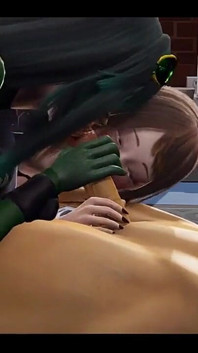 Boku No Hero Hentai Yuri - seks keras bertiga Ochako, Froppy dan Rumi Usagiyama Futanari - Anime Manga 3d Kartun Jepun Asia