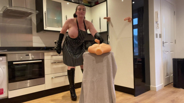 Sophie James: The Nastiest Stepmom Deepthroat Apron Slut There Is!!