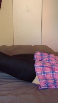 Handjob for chubby femboy at morning - 4K FULL