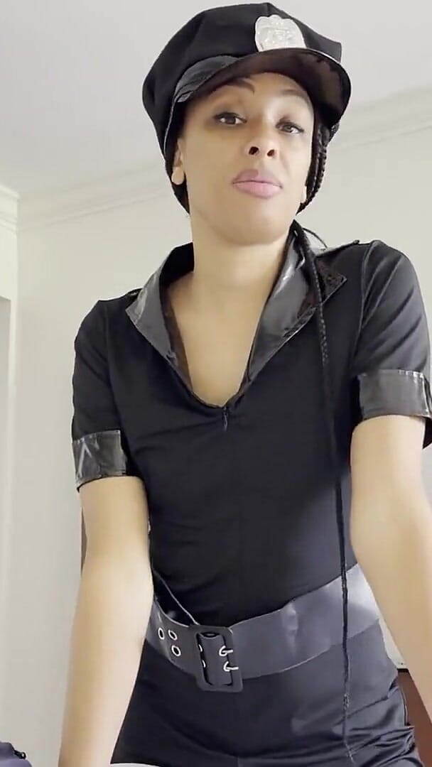 Pink Foxx: Officer Pink Foxx Sissy Arrest