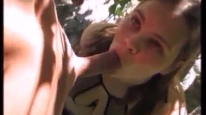 Fat House Wife: Bondage wife tie to tree gets pussy to mouth fucked &amp;...