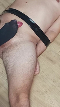 Footjob pantyhose, penderaan telur dan orgasme musnah!