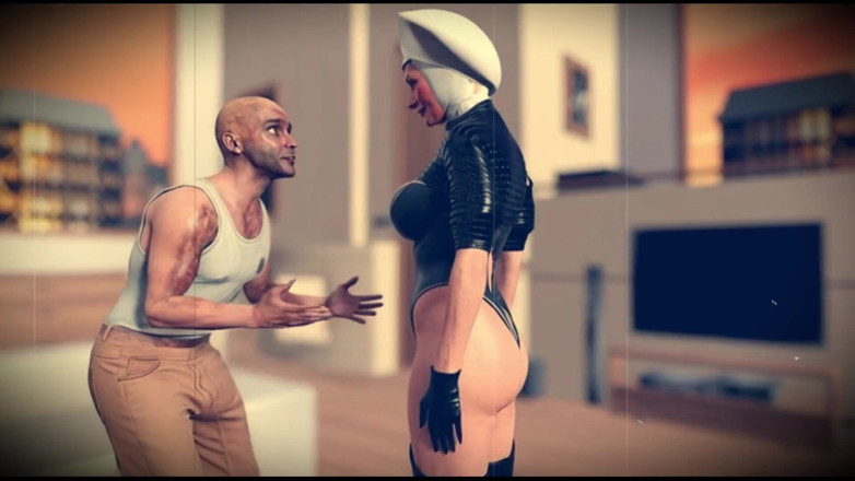 Denis animation: Old 70 Yo Nun and Ritch Man