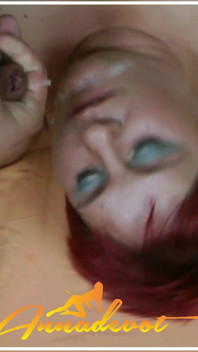 Cumshot in Detail - Big Cock Cums a Fat Load of White Gold All Over My Face and Into My Mouth