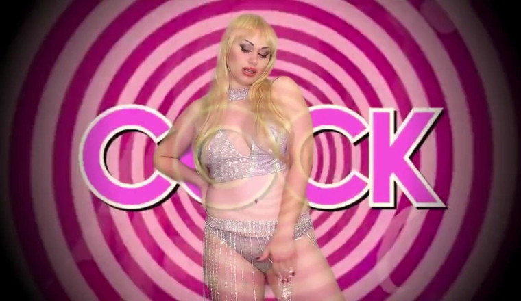 Goddess Misha Goldy: Verwandlung in den kleinen schwanz, der sissy-schlampe lutscht!