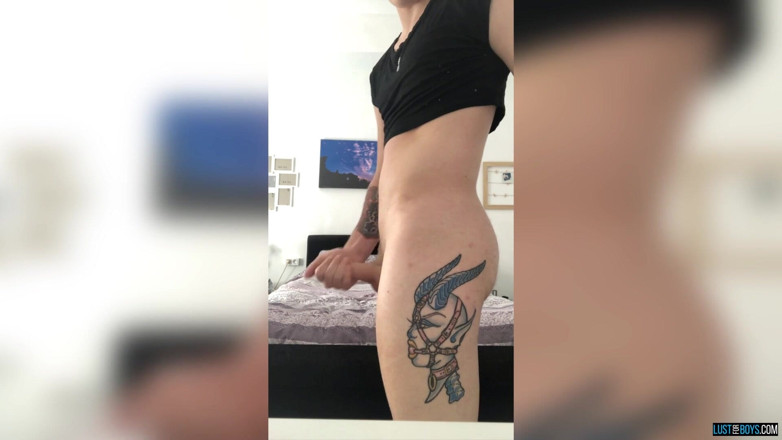 Lust for boys: An Afternoon with a Glass Dildo