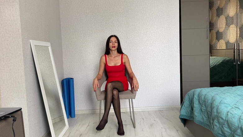 Princess Monica: Chân nylon &amp; trêu chọc đít, liệu pháp tưởng tượng