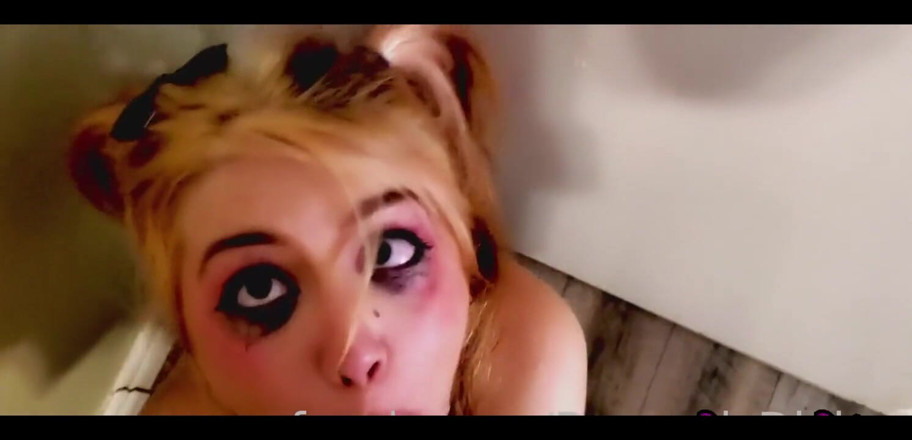 DemonicDivine: Sexy Ahegao Slut Mindbreak, sloppy Blowjob, 2 Cumshots