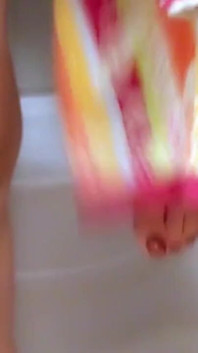 Rose in der dusche