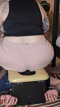 Addestramento sul sedile per il mio culo grande