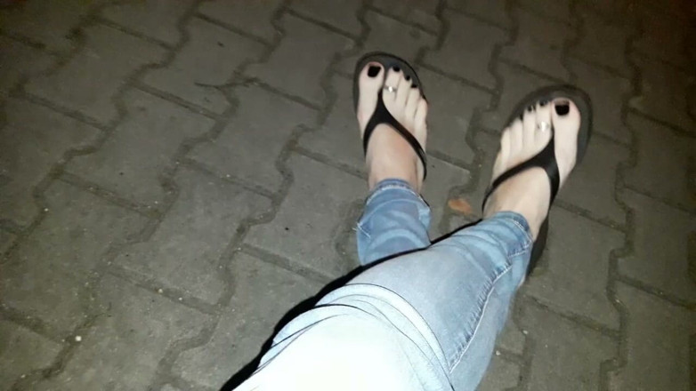 Heelex: I Show My Amazing Feet in Very Sexy Platform Flip...