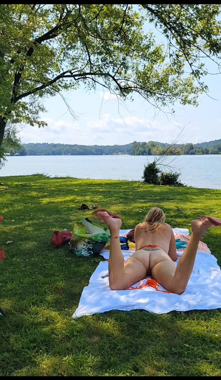 Fantasy Milf: Park Piss Slut
